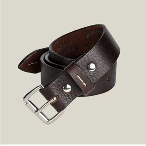 Bill’s Khakis Milled Bridle Genuine Leather Belt Brown Men’s Size 36